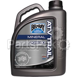Bel-Ray 99050-B4LW; Mineral 4T Engine Oil 10W-40 4L