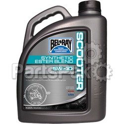 Bel-Ray 99429B4LW; Scooter Synthetic Ester Blend 4T Engine Oil 5W-40 4L