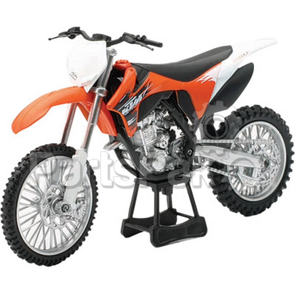 New-Ray 44093; Replica 1:12 Race Bike 11 Fits KTM 350Sx-F Orange
