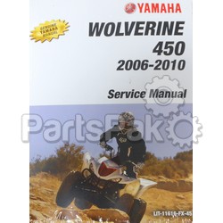 Yamaha LIT-11616-19-42 Yfm45Fxv Wolverine 450 4X4 Service Manual; New # LIT-11616-FX-45