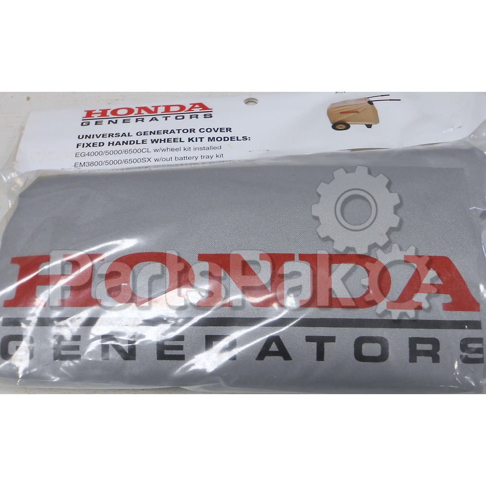 Honda 08P58-Z22-600 Fixed Handle Generator Cover; 08P58Z22600