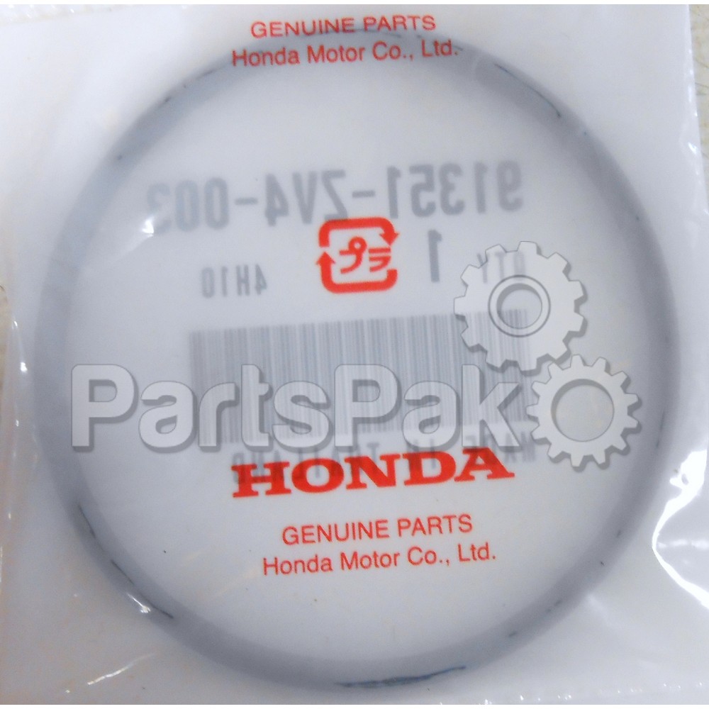 Honda 91351-ZV4-003 O-Ring (58X3); 91351ZV4003