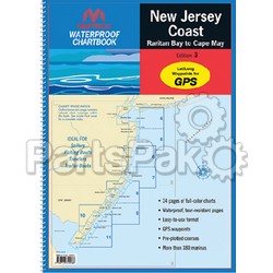 Maptech WPB036003; Chartbook New Jersey Coast
