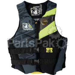 Body Glove 12224WMLEMBLK; Phantom Womens M Chartreuse/Black Life Jacket