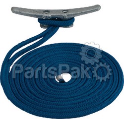 Sea Dog 302110015BL1; Dock Line Double Blue 3/8 inch X 15 ft