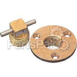 Sea Dog 5200421; Drain Plug Assembly Bronze 1/2 inch T; LNS-354-5200421