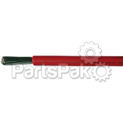 Cobra Wire & Cable A2110T01025FT; 1/0 Red Tinned Wire 25Ft; LNS-446-A2110T01025FT