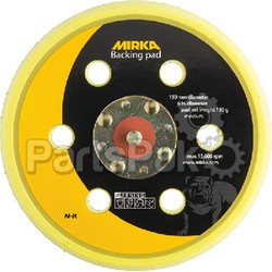 Mirka Abrasives 106SGV; 6 Inch Soft Pad 5H Vac
