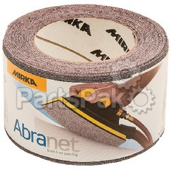 Mirka Abrasives 9A570120; Abranet 2-3/4 Inch X 10 Yard Roll 120 Grit Sand Paper; LNS-465-9A570120