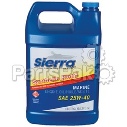 Sierra 18-94403; Synthetic Merc Outboard Oil 4 Liter; LNS-47-1894403
