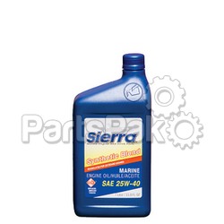 Sierra 9440CAT2; Oil, 25W40 Fcw Cat Synthetic Blend Quart; LNS-47-9440CAT2