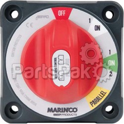 Marinco (Actuant Electrical) 772DBC; Switch Battery 400 Amp Dl Bk Ez mount; LNS-69-772DBC
