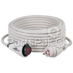 Marinco (Actuant Electrical) CS3050W; Eel Cord Set, 30A 125V 50 FT; LNS-69-CS3050W
