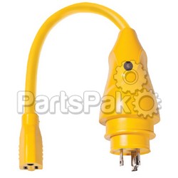 Marinco (Actuant Electrical) P3015; Eel Adap 30A Male/15A Fem