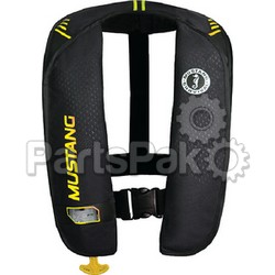 Mustang Survival MD201402263; Mit 100 Inflatable Pfd Manual Black/Yellow Life Jacket