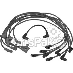 Quicksilver 84-816608Q83; Spark Plug Wire Kit -Red Wires- Replaces Mercury / Mercruiser