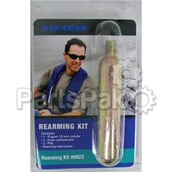 Stearns 0923KIT00000; 0923 CO2 Re-arming 1339/1343/575 Kit For PFD Life Jackets Vests