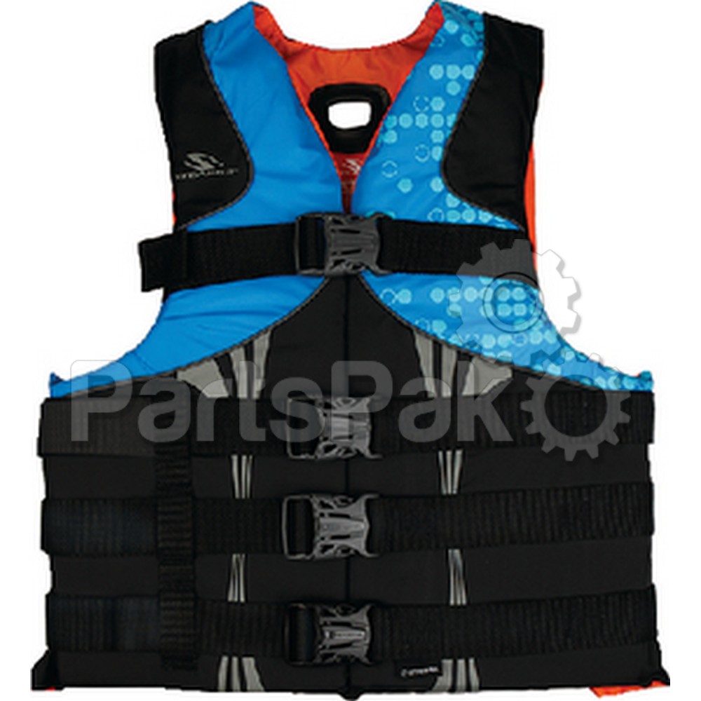 Stearns 2000013972; PFD Life Jacket Mens Infinity L/Xl Abstract Wave