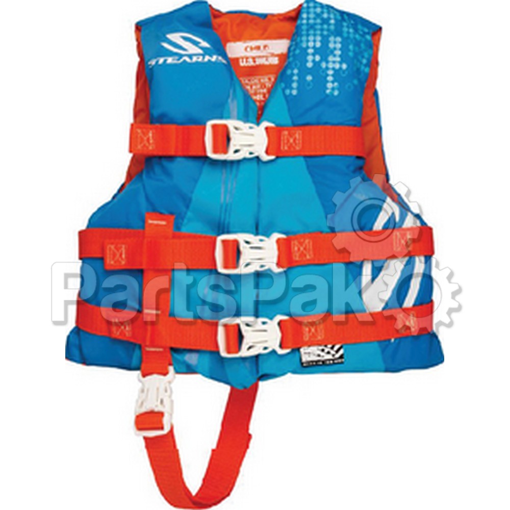 Stearns 3000002208; PFD Life Jacket Child Watersport Blue