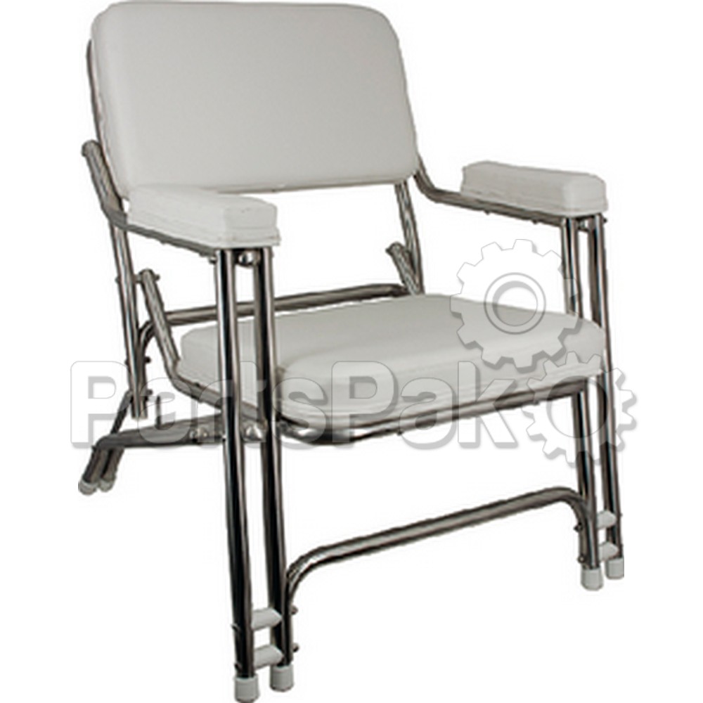Springfield 1080021SS; Classic Folding Deck Chair Ss
