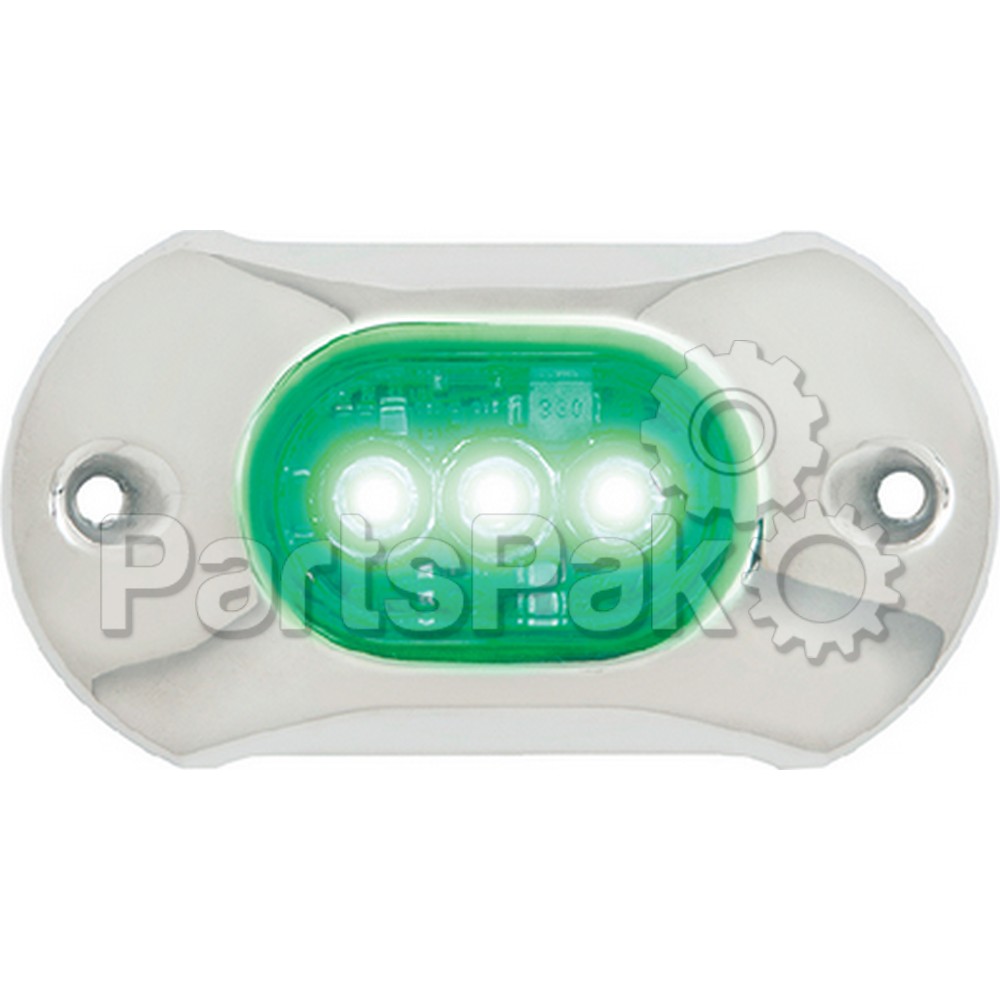 Attwood 66UW03G7; Under Water 3 Led Green Premium Cover