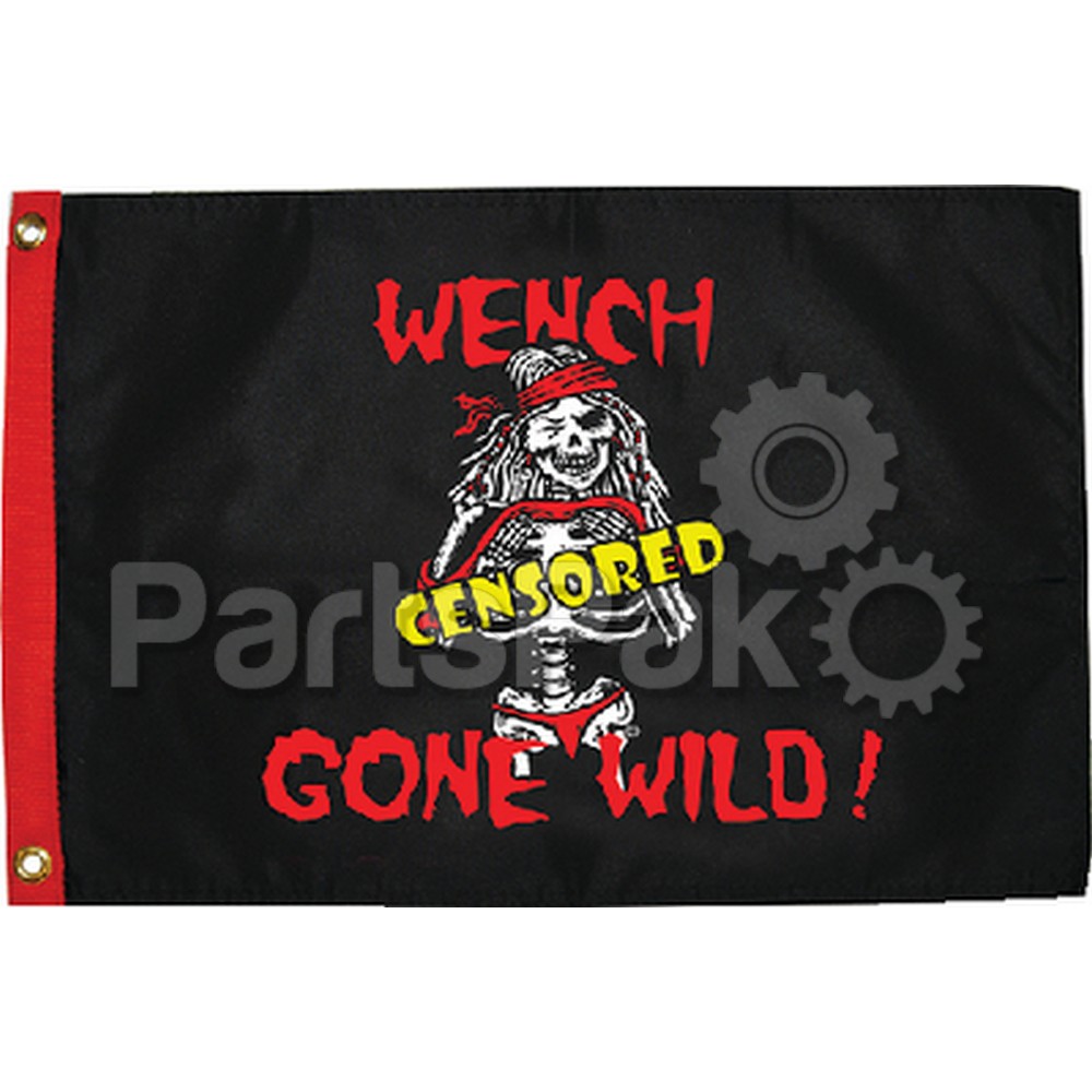 Taylor Made 1612; Flag 12 inch x 18 inch Pirate Wild Wench