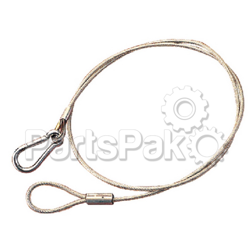 Sea Dog 3715991; Motor Safety Cable 4 ft 2 inch