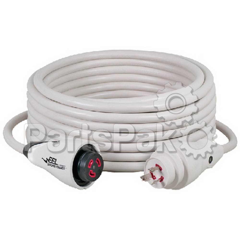 Marinco (Actuant Electrical) CS3050W; Eel Cord Set, 30A 125V 50 FT