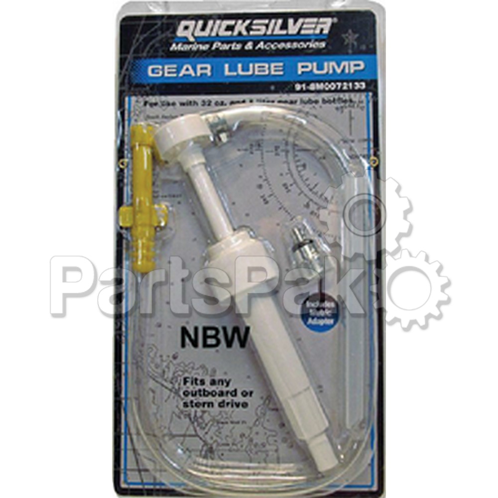 Quicksilver 91-8M0072133; Pump-Gearlube Replaces Mercury / Mercruiser