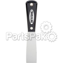 Knives 02000; 1.25 inch Flex Black-Silver Putty Knife; LNS-292-02000