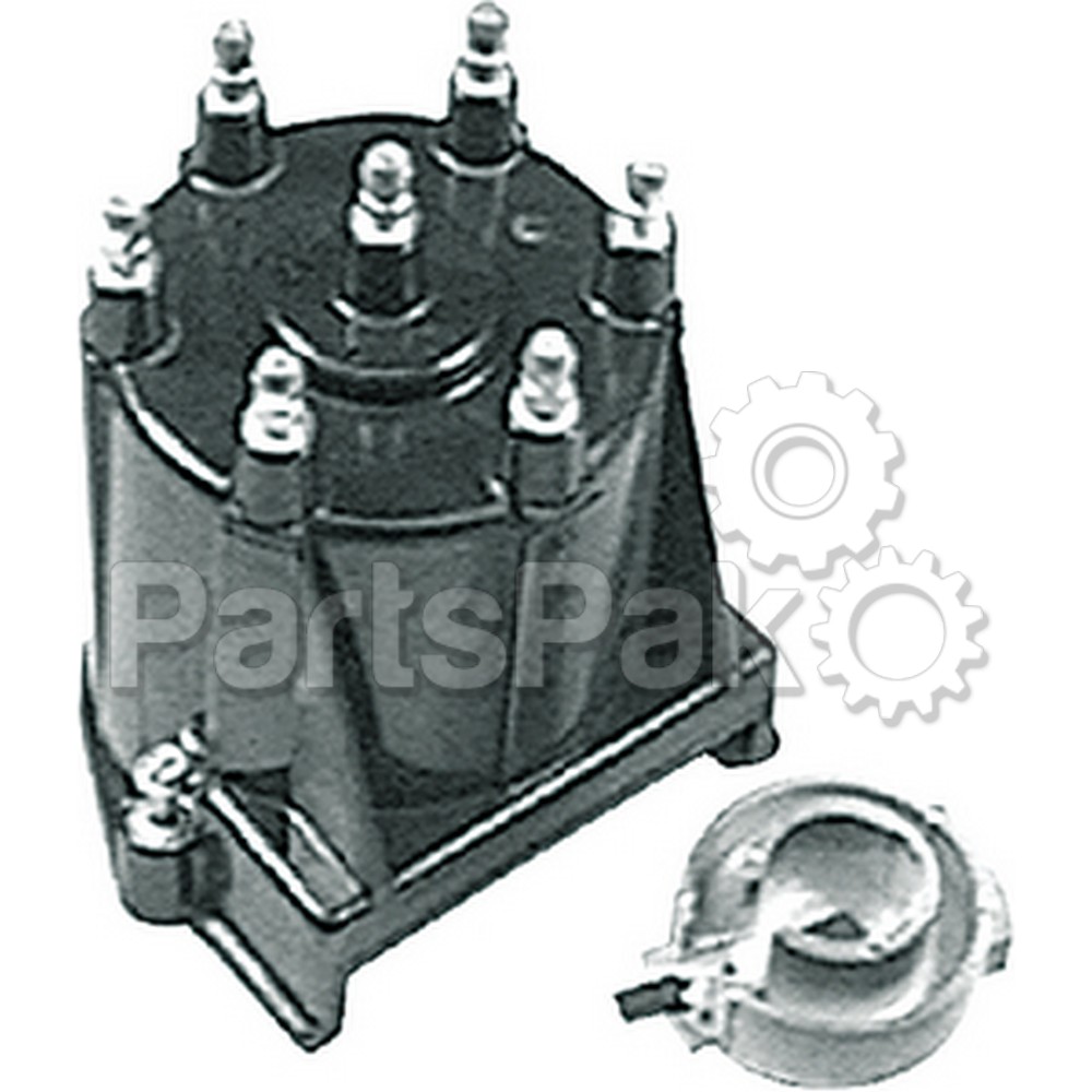 Quicksilver 850484T 3; Cap and Rotor Kit-Delco Hei Ignition- Replaces Mercury / Mercruiser