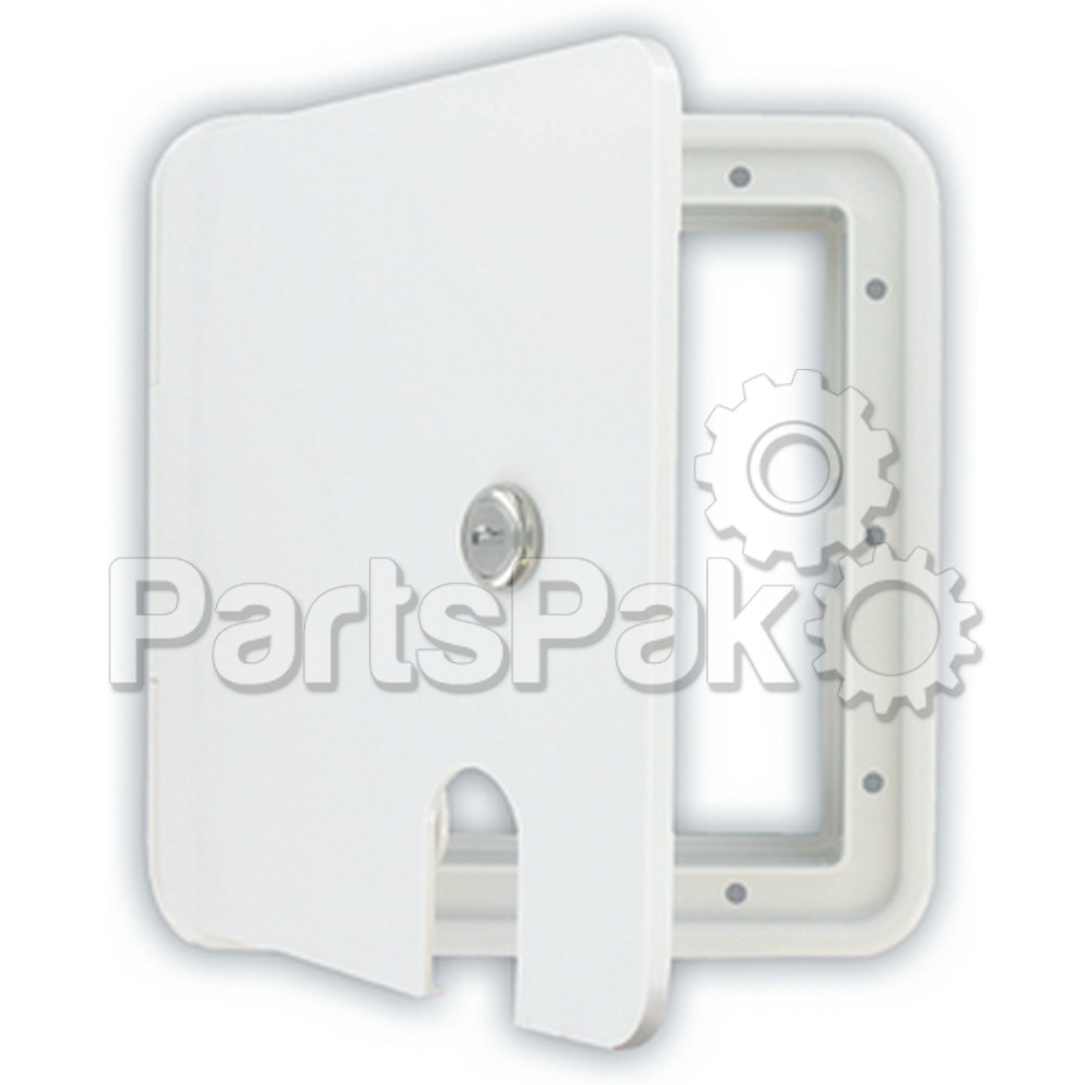 Valterra A102151VP; Large White Electrical Hatch