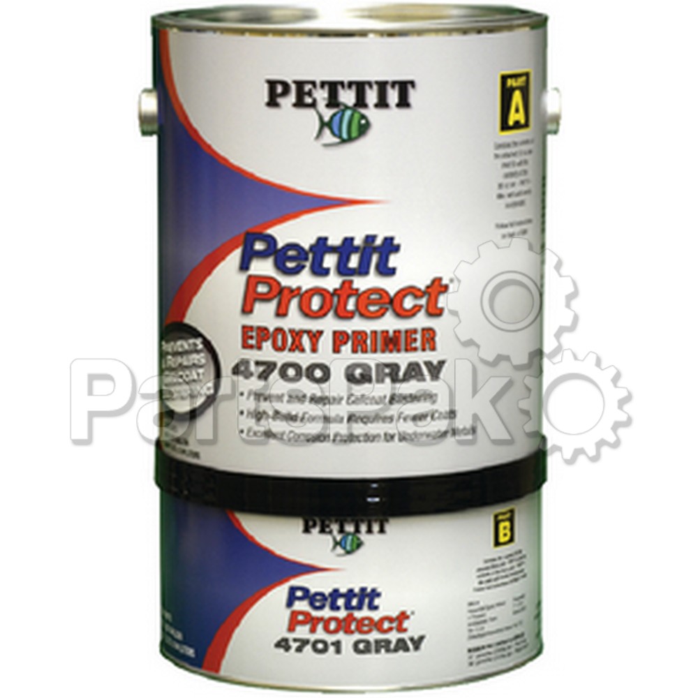 Pettit Paint 41004101G; Epoxy Primer Protect High Build White Gallon