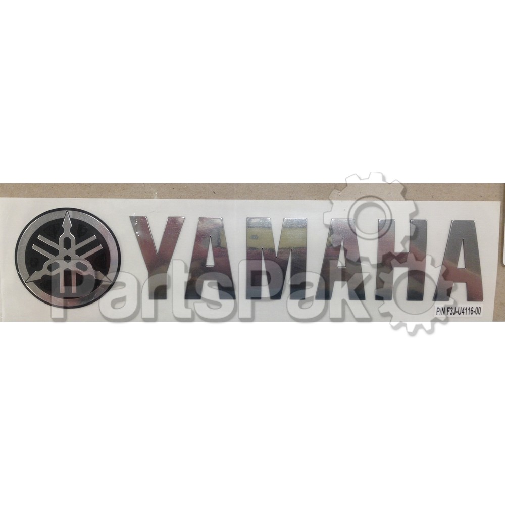 Yamaha F2S-U4116-00-00 Mark, Yamaha 3; New # F3J-U4116-01-00