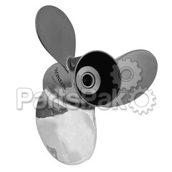 Honda 58133-ZY3-A15S Propeller, 3-Blade 15 1/2 X 15 Stainless Steel (Righthand); 58133ZY3A15S
