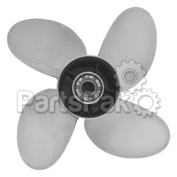 Honda 58334-ZY3-A18CL Propeller, 4-Blade 15 1/4X18 Stainless Steel (Righthand); 58334ZY3A18CL
