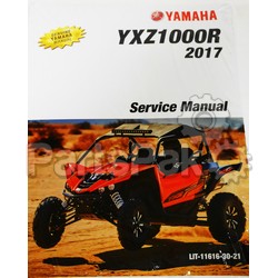 Yamaha LIT-11616-30-21 2017 Yxz1000R Ss/Se Service; LIT116163021