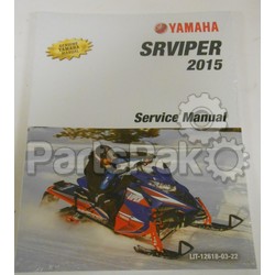 Yamaha LIT-12618-03-22 2015 SR Viper Service Manual; LIT126180322