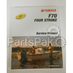 Yamaha LIT-18616-03-25 F70La (6Cj-) Service Manual; LIT186160325