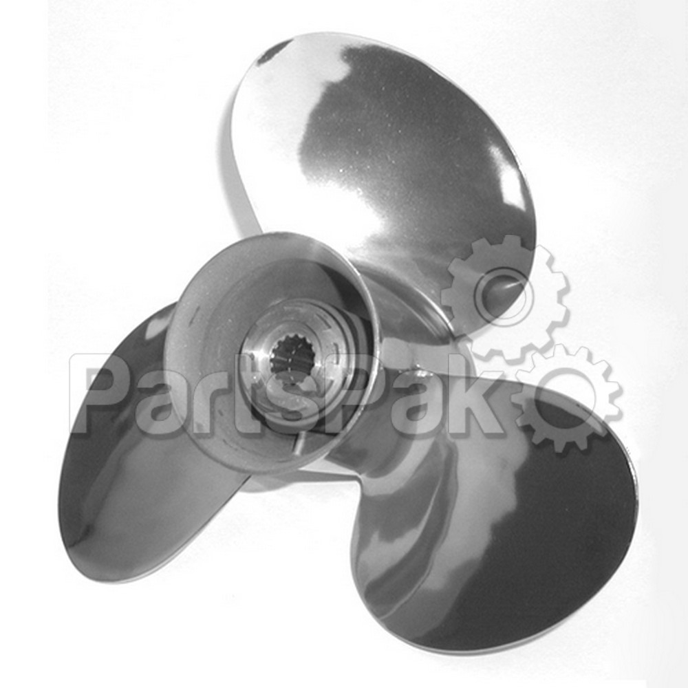 Honda 58133-ZW1-A11P Propeller, 3-Blade 14X11 Stainless Steel (Righthand); 58133ZW1A11P