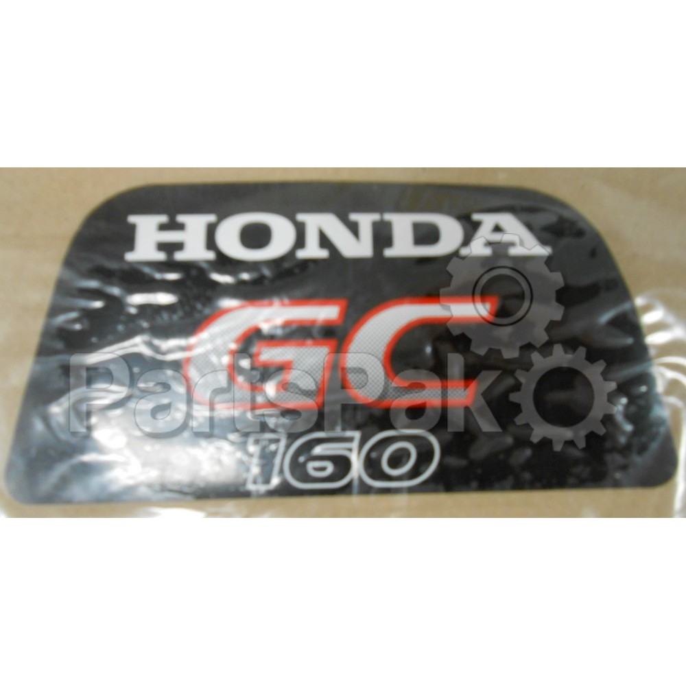 Honda 87101-ZL8-010 Emblem (Gc160); New # 87101-ZL8-020