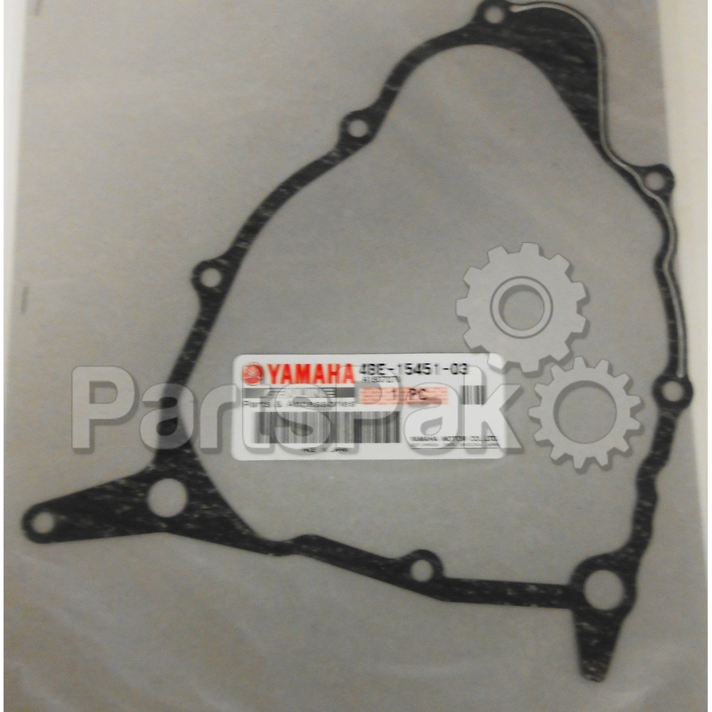 Yamaha 4BE-15451-01-00 Gasket, Crankcase Cover; New # 4BE-15451-03-00