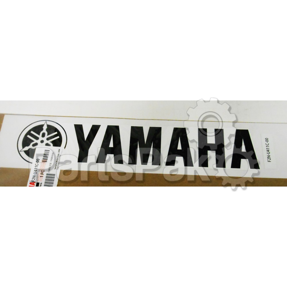 Yamaha F2N-U411C-00-00 Emblem, Yamaha; F2NU411C0000