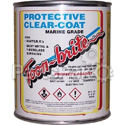 Toon Brite P100QT; Aluminum Protect Clearcoat Quart