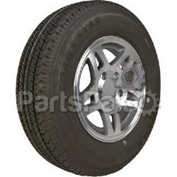 Loadstar 32192JF; St215/75R14 C/5H Split Spoke Aluminum Tire & Wheel