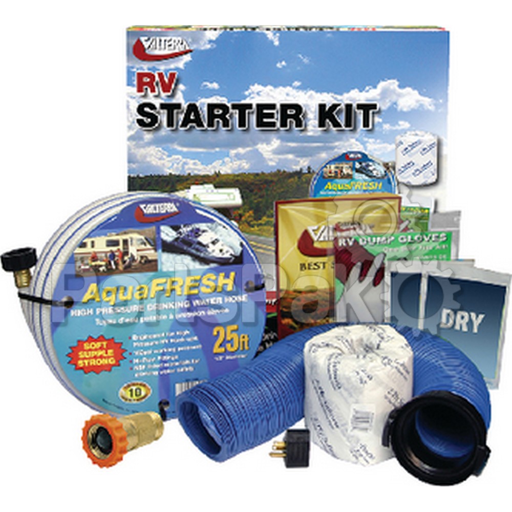 Valterra K88121; RV Starter Kit Std W/ Water Regulator