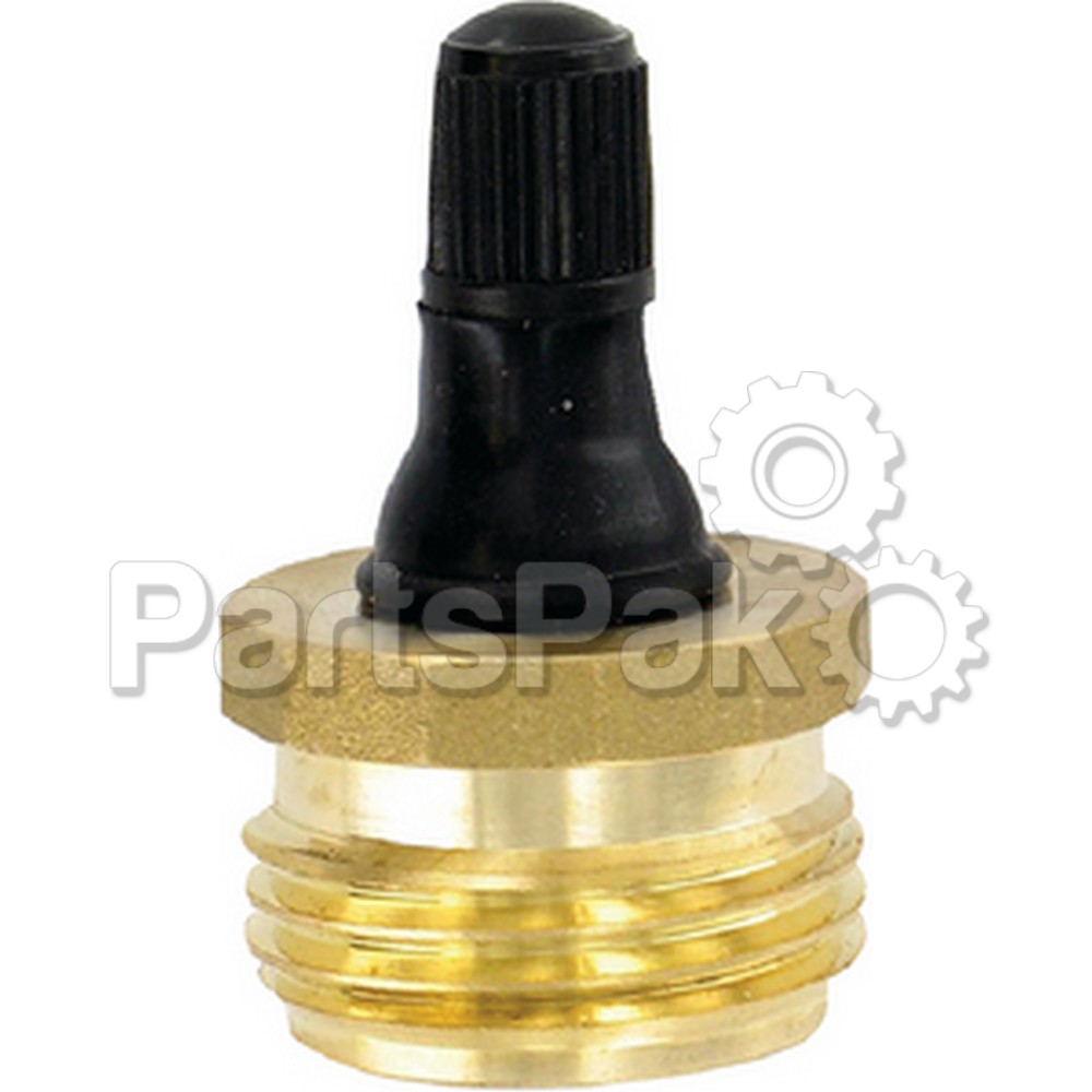 Valterra P23518LFVP; Blow Out Plug Brass With Valve
