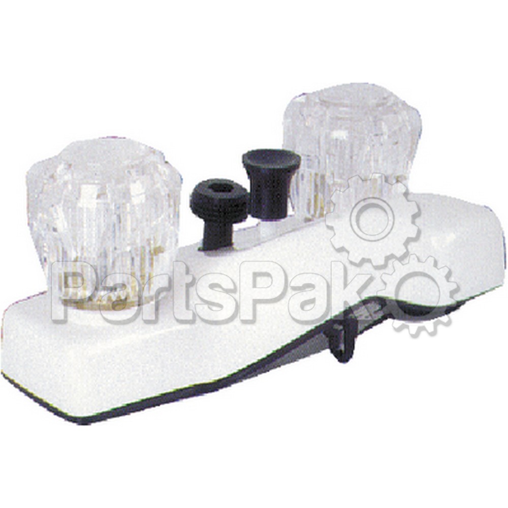 Valterra PF212241; 4 Inch Lavatory Faucet W/ Diverter White