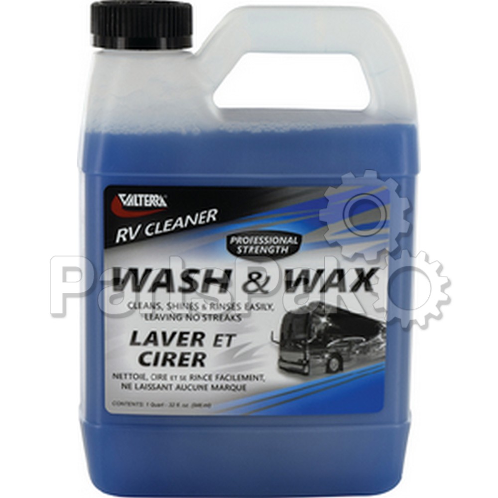Valterra V88544; RV Wash & Wax 1/2 Gallon