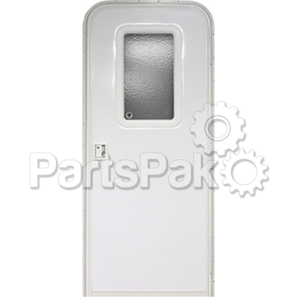 Lippert V000228493; Door-Standard Radius Right-hand White 30X74